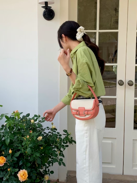 Buckle  Canva Crossbody