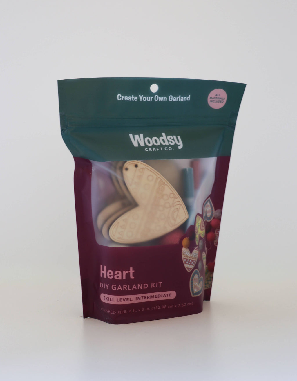 DIY Craft Kit - Heart Garland