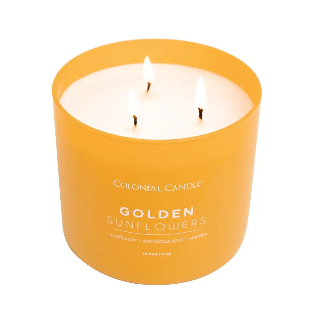 Golden Sunflowers Scented Candle