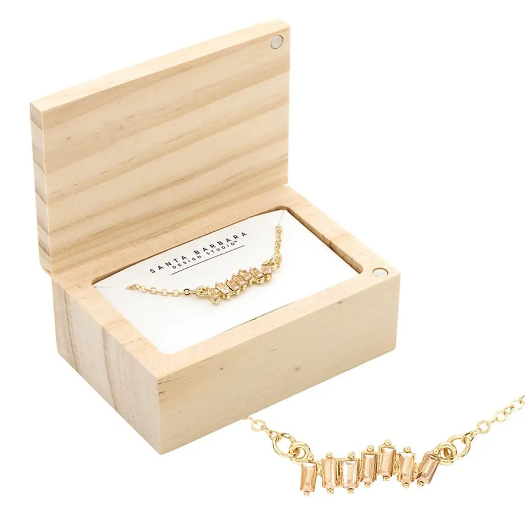 "First Comes Love"- Treasure Box Necklace