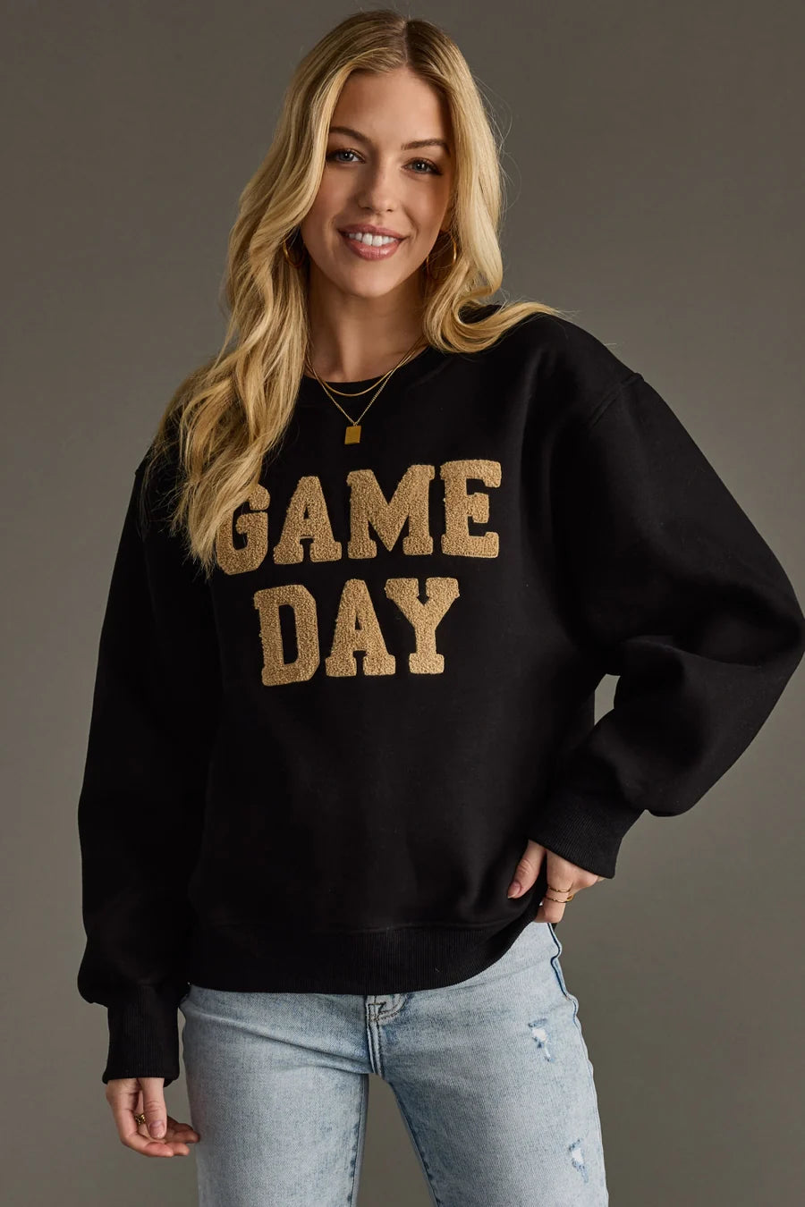 Game Day Sweatshirt- Black