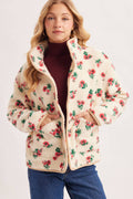 Floral Sherpa Jacket