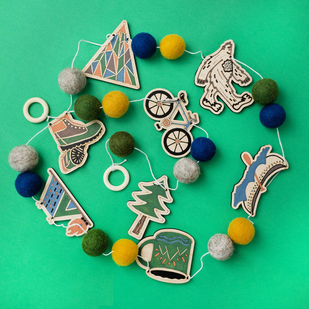 DIY Craft Kit - Adventure Theme Garland