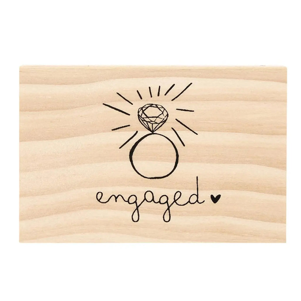 "Engaged"- Treasure Box Necklace