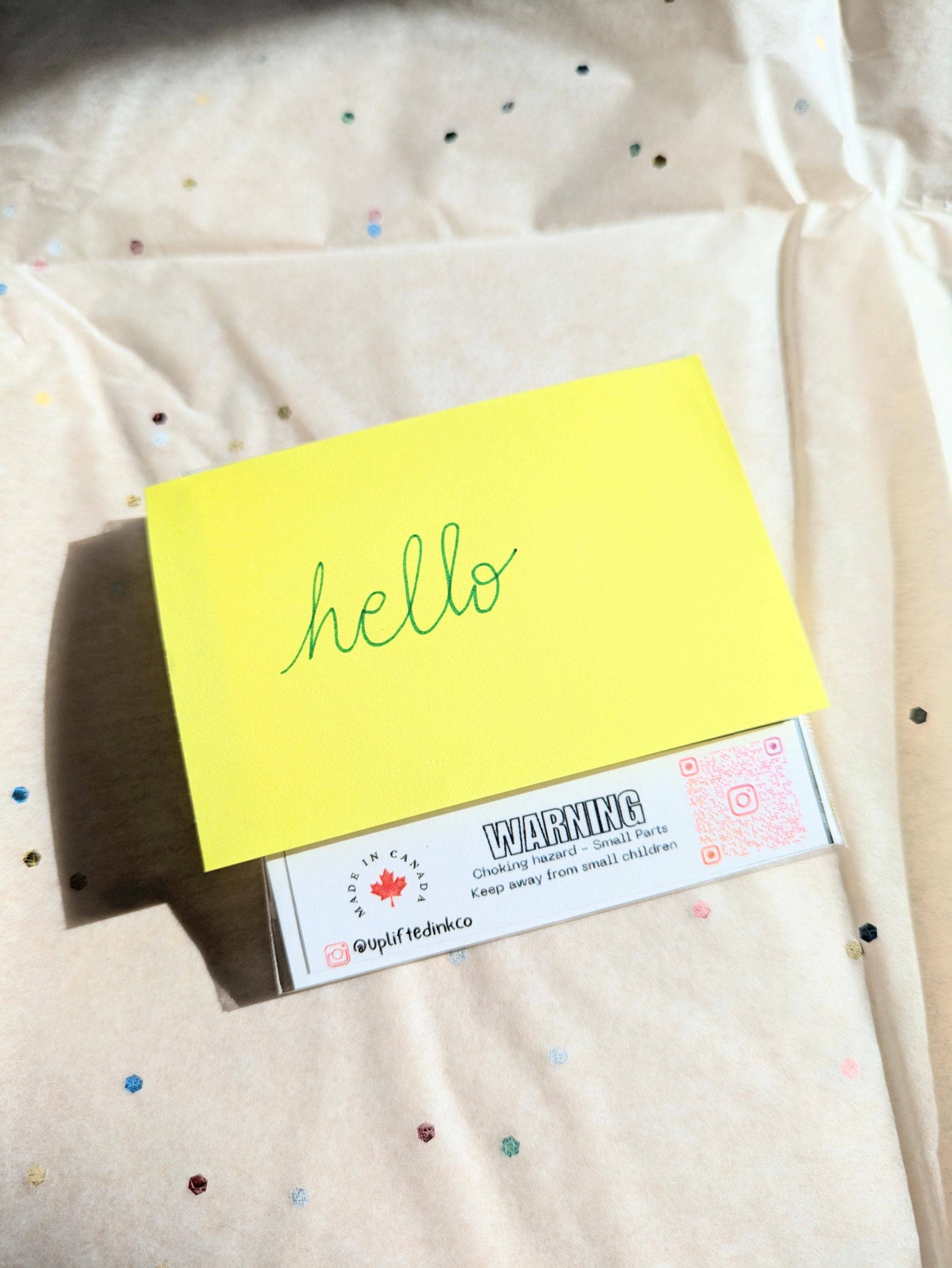 You've Got This Card with Cat Figurine & Custom Message