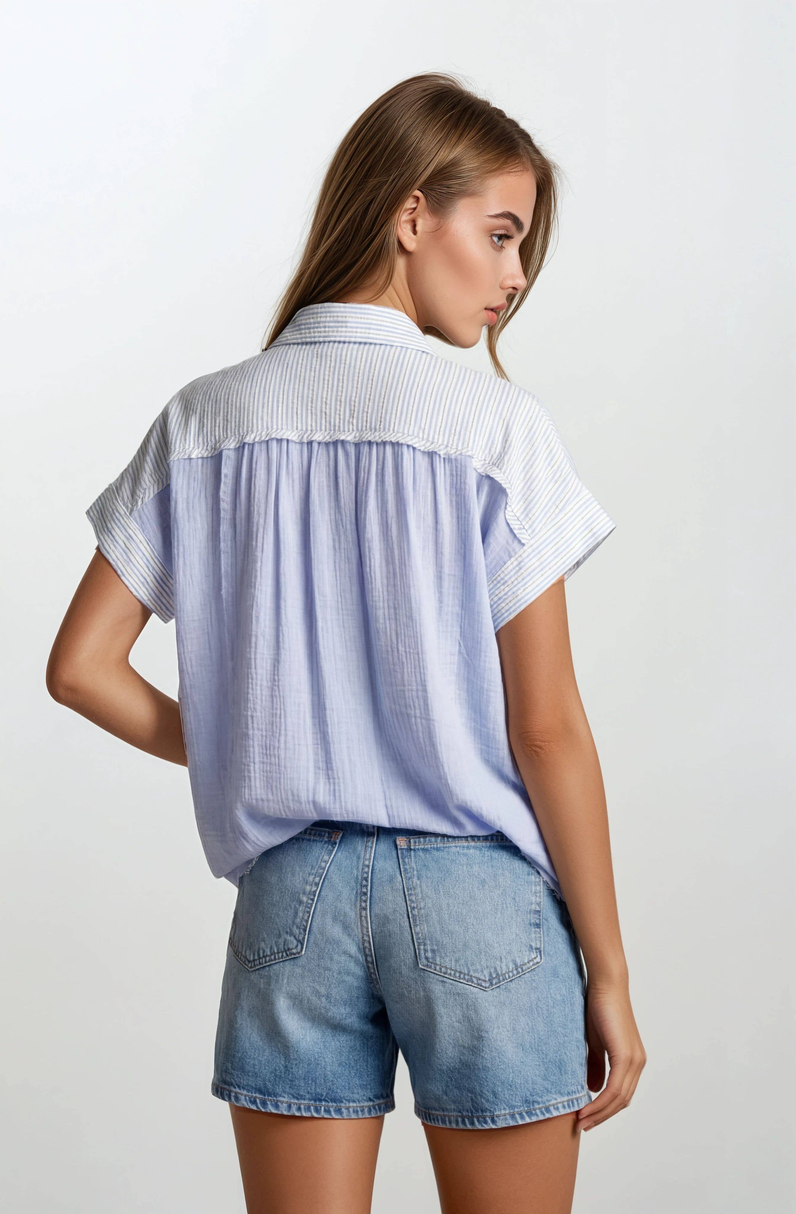 MIX MEDIA BUTTON DOWN