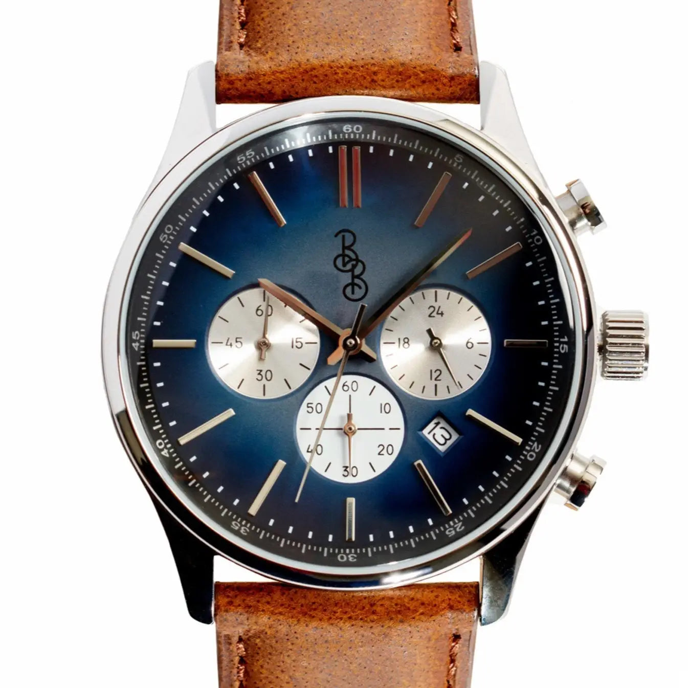 Blue Retro Chronograph