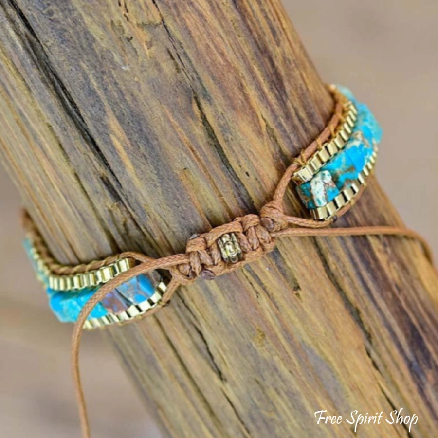 Turquoise Jasper Apple Watch Band