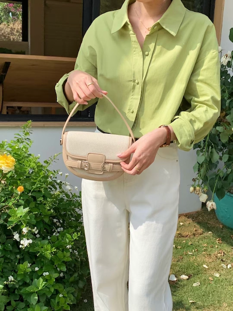 Buckle  Canva Crossbody