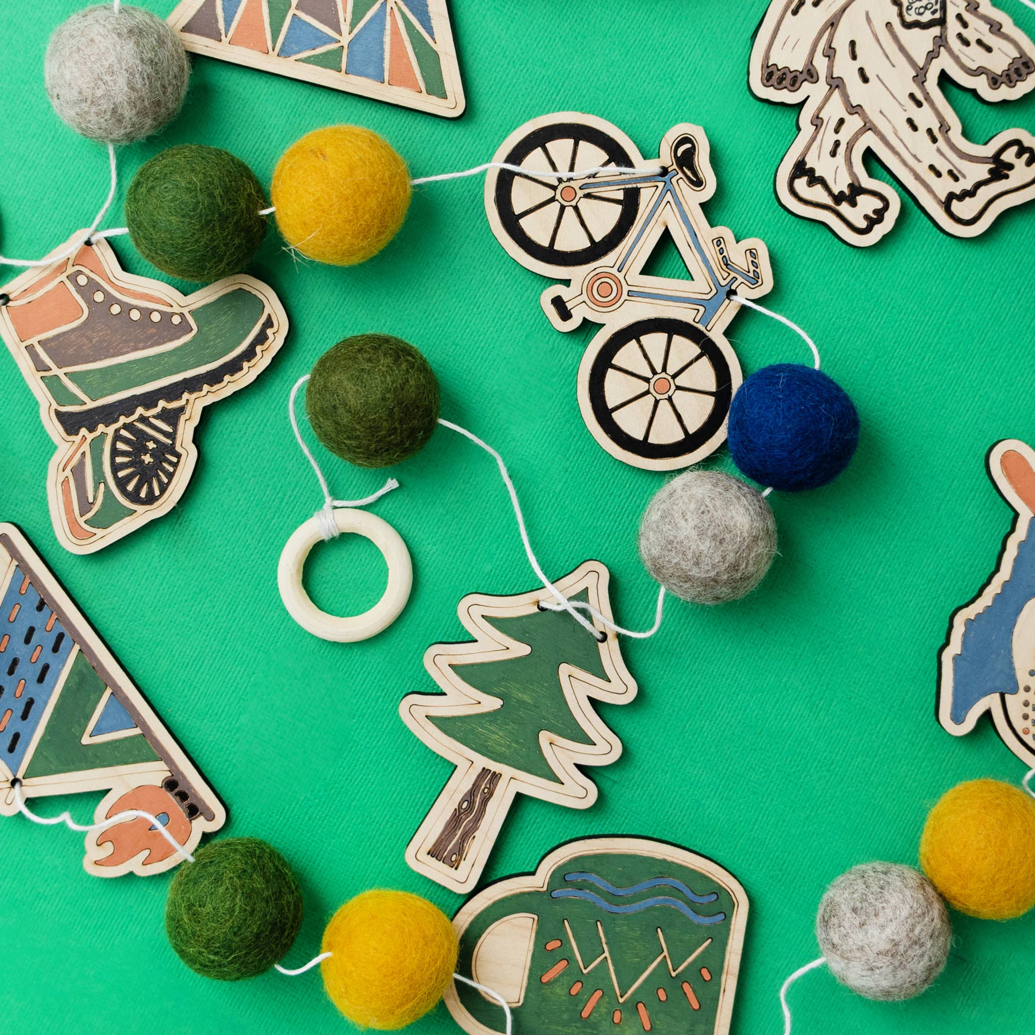 DIY Craft Kit - Adventure Theme Garland