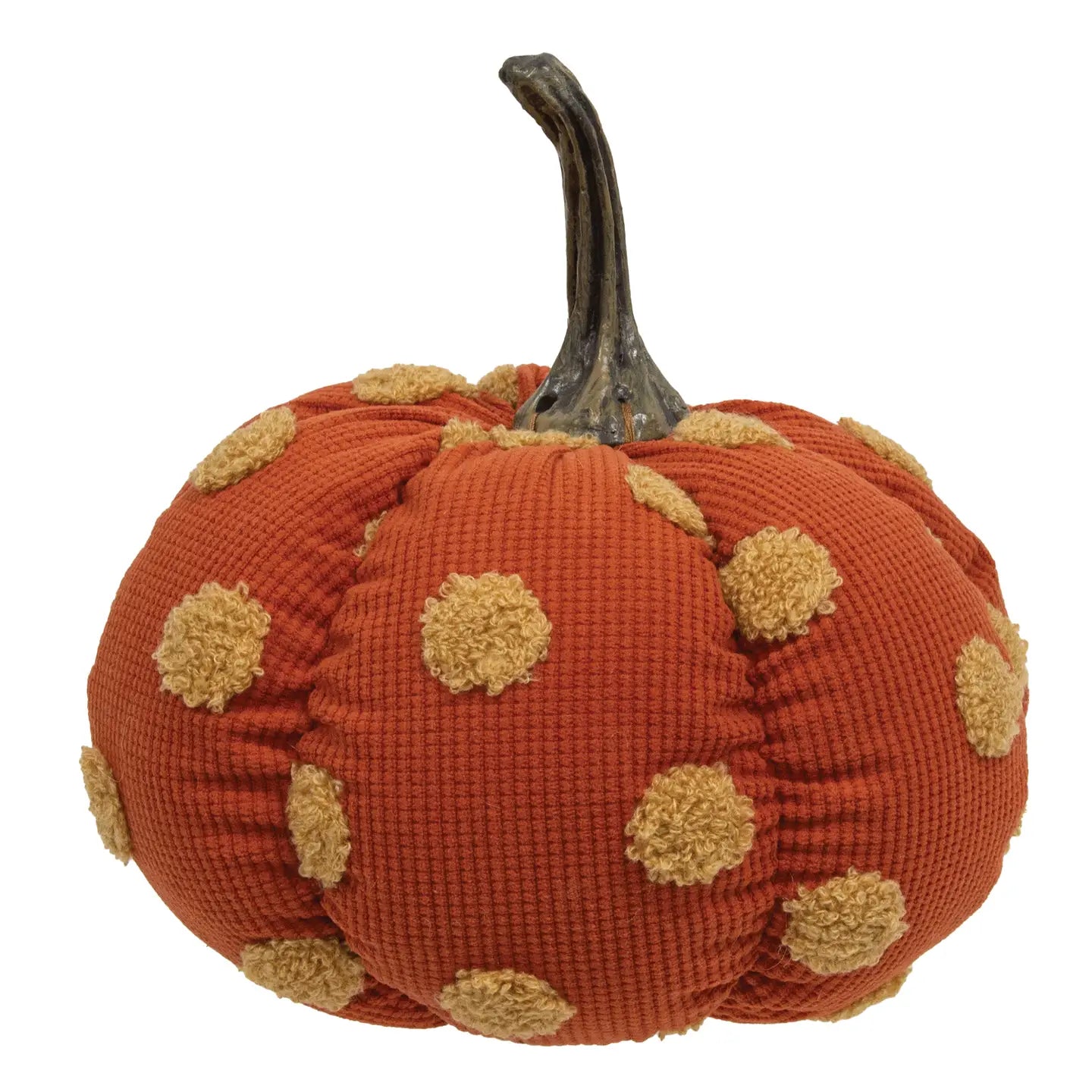 Autumn Orange Plush Pumpkin