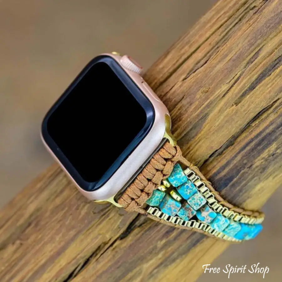 Turquoise Jasper Apple Watch Band