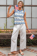 Chevron Stripe Knit