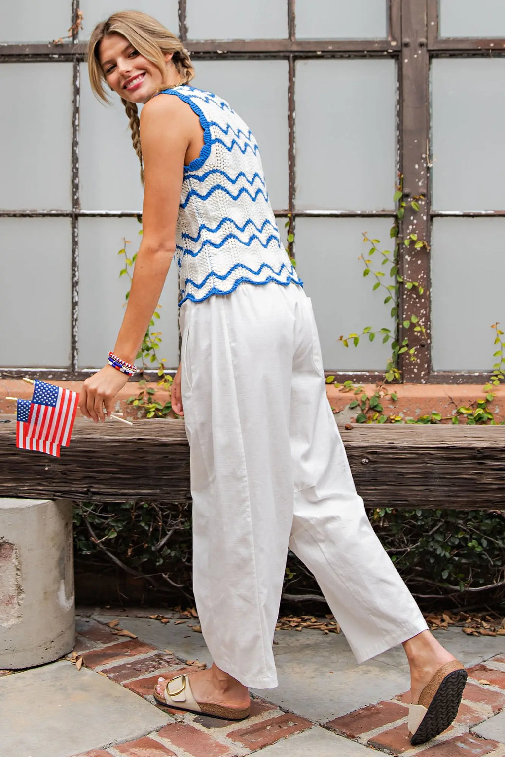 Chevron Stripe Knit