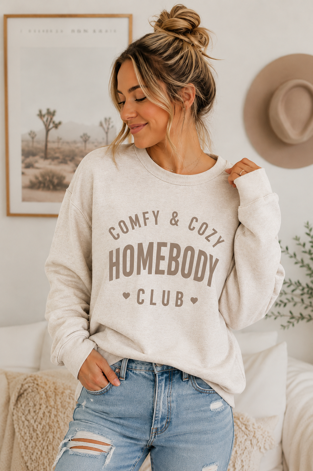 COMFY AND COZY HOMEBODY CLUB