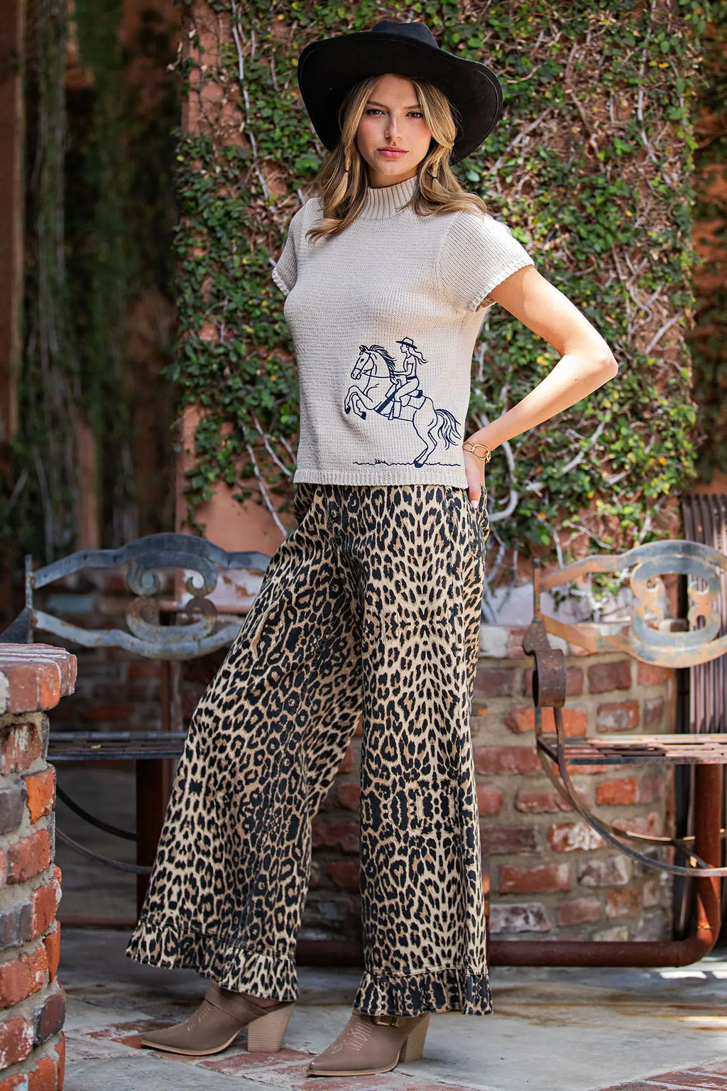 Cowgirl Knit Top