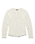 Ecru Button Down Henley