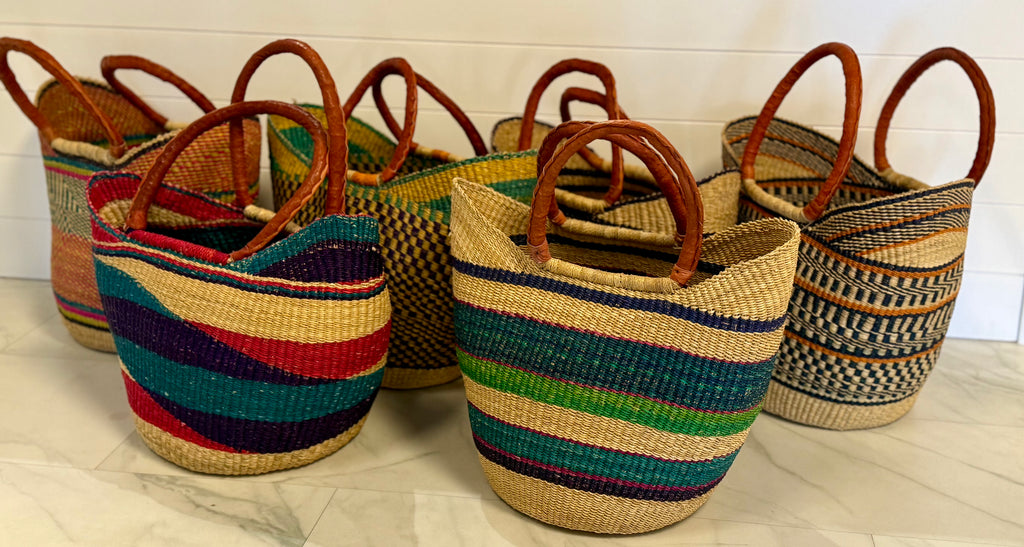 Butterfly Straw Basket