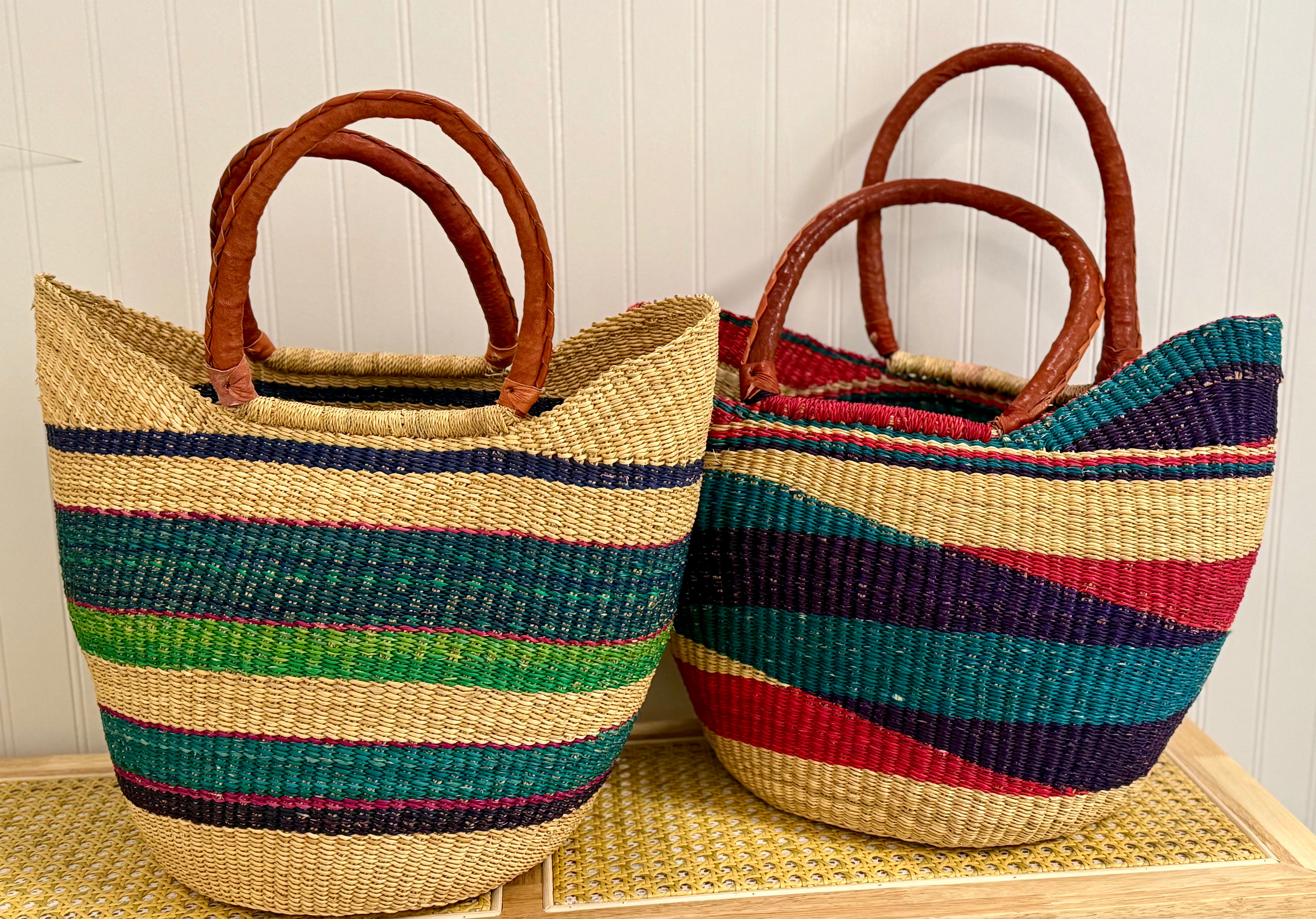 Butterfly Straw Basket