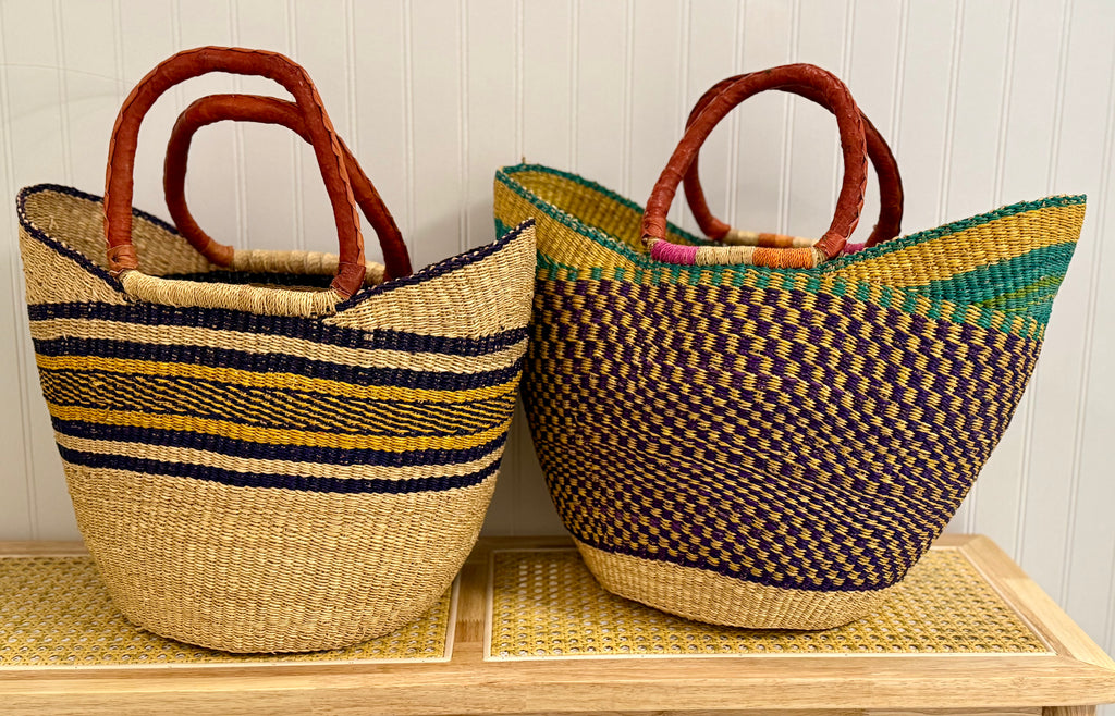 Butterfly Straw Basket