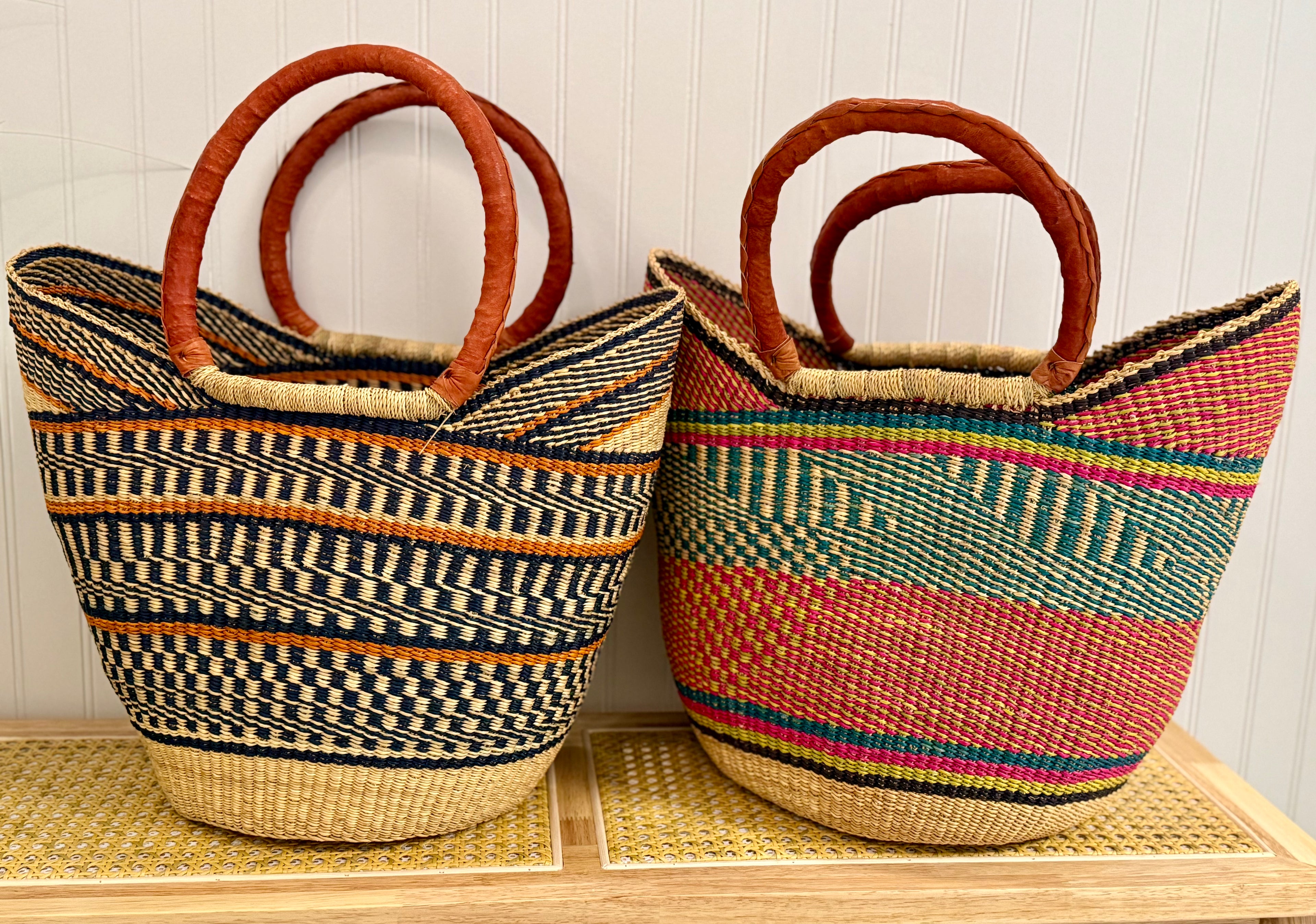 Butterfly Straw Basket