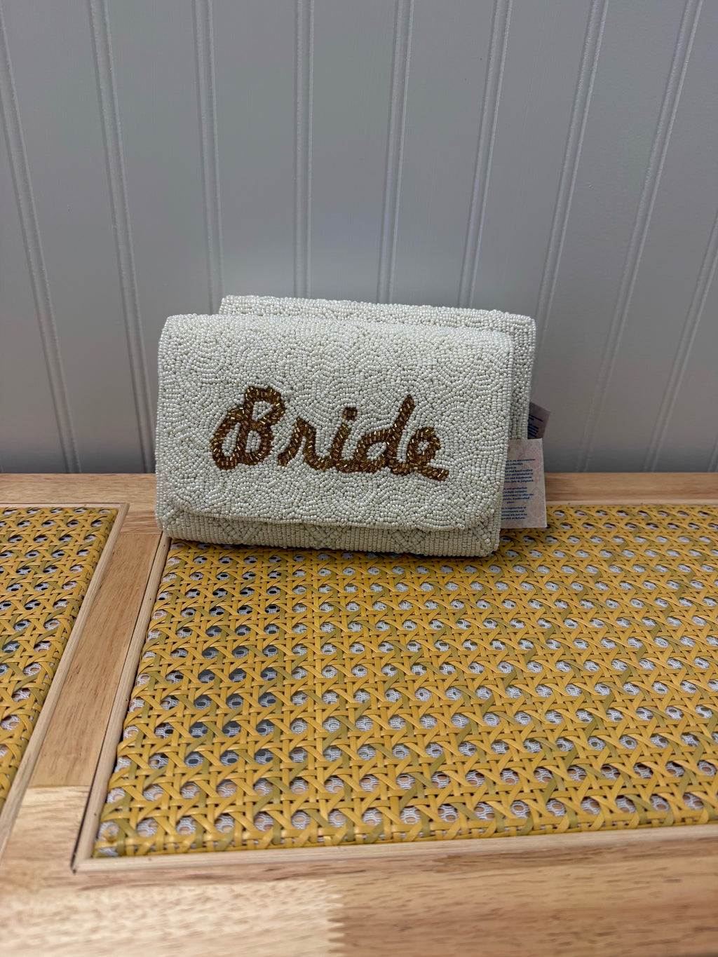 Bride Beaded Clutch
