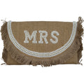 Jute Pearl “Mrs.” Clutch