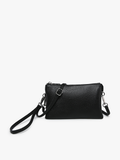 Riley Vegan Crossbody Black