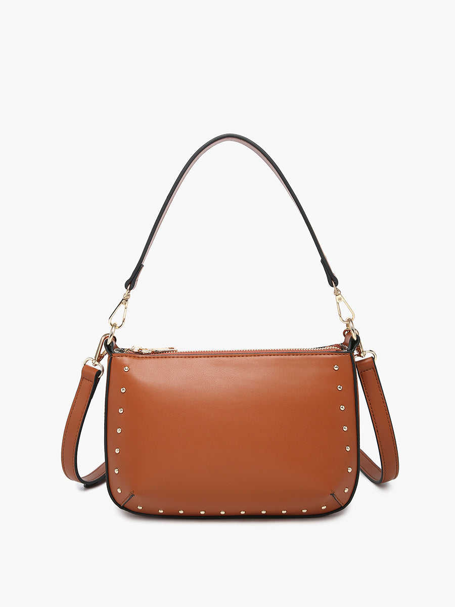 Carmen Vegan Studded Crossbody Jen & Co.