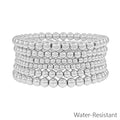 Water Resistant Beaded Stretch Bracelet