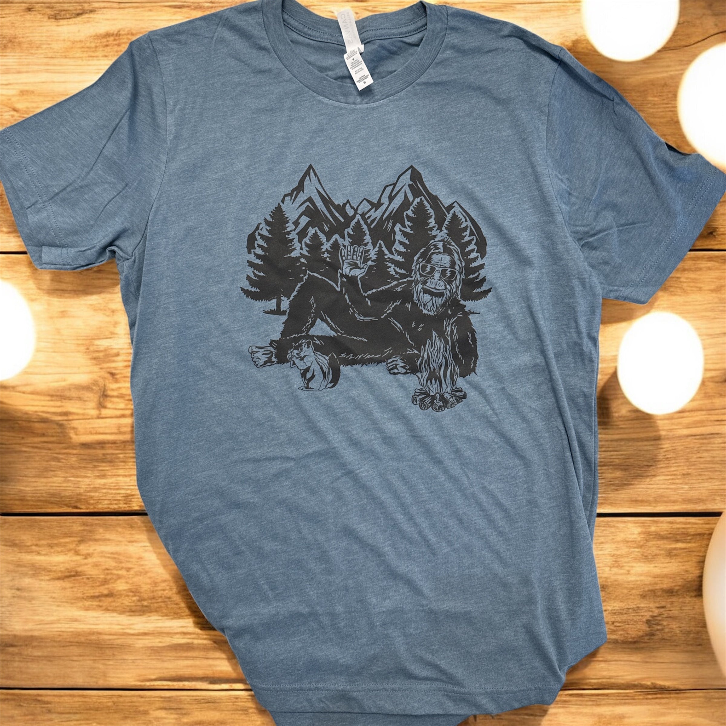 Bigfoot Relaxing Graphic Tee