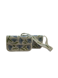 White Bloom Beaded Shoulder Bag