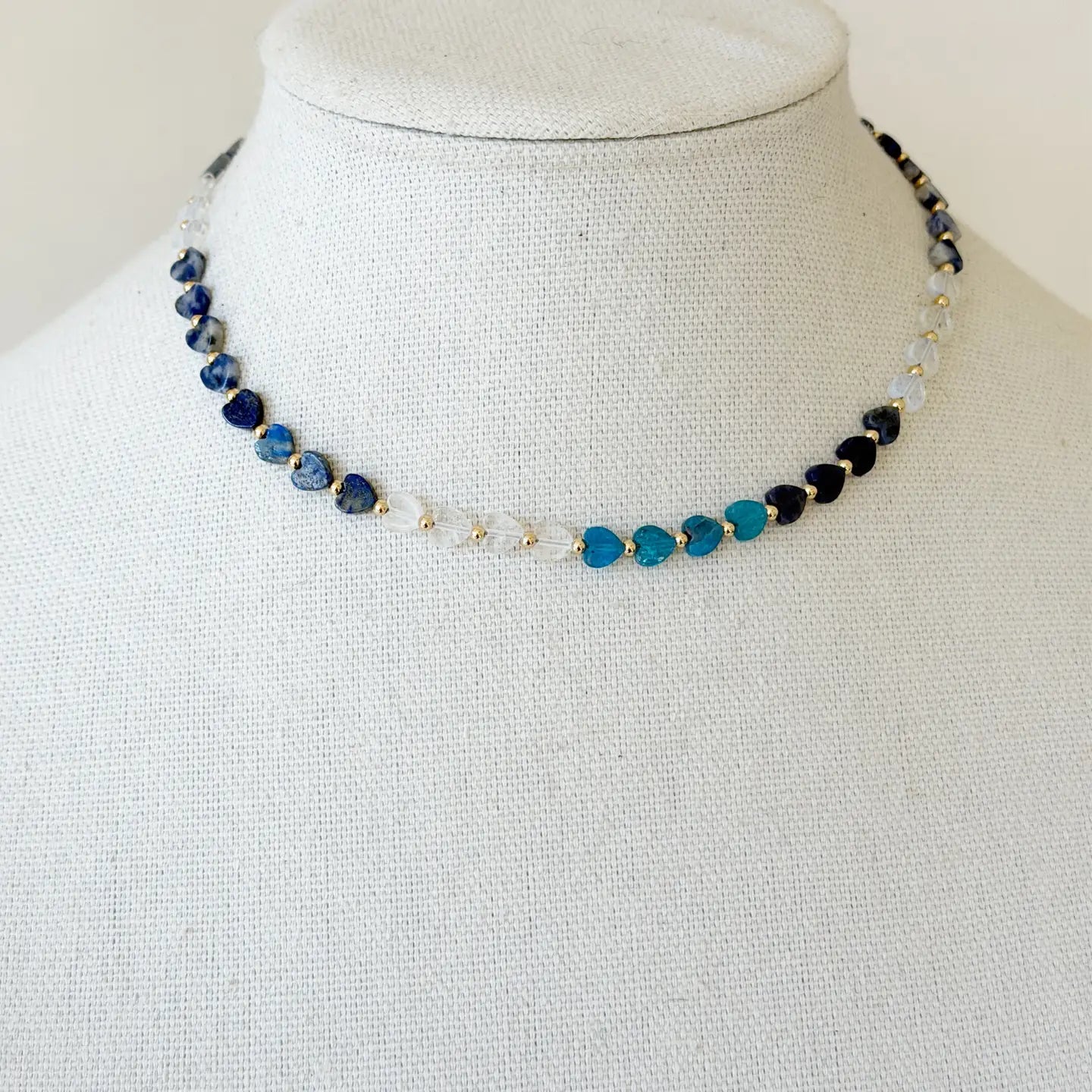 Pippa Ombre Blue Necklace