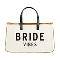 Bride Vibes Canvas Tote Bag