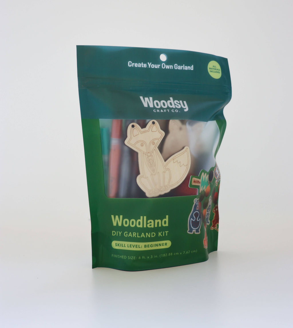 DIY Craft Kit - Woodland Garland