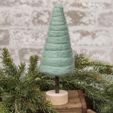 Sage Green Felted Wool Tree