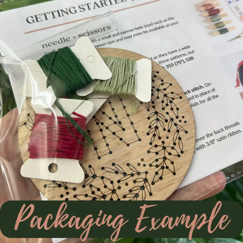 Daisy Bouquet DIY Embroidery Kit