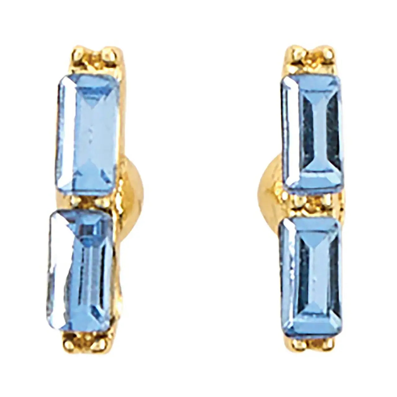 Something Blue- Treasure Box Earrings