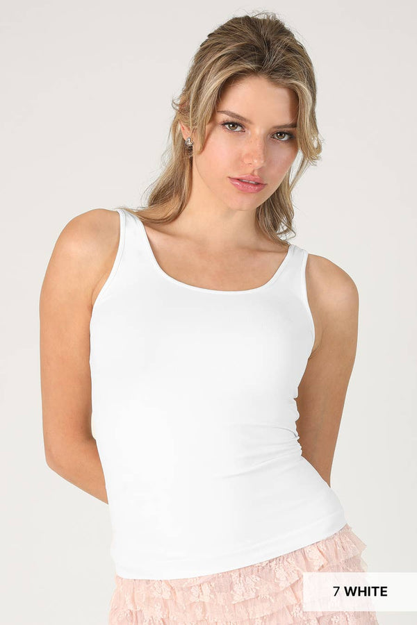 Essential White Tank