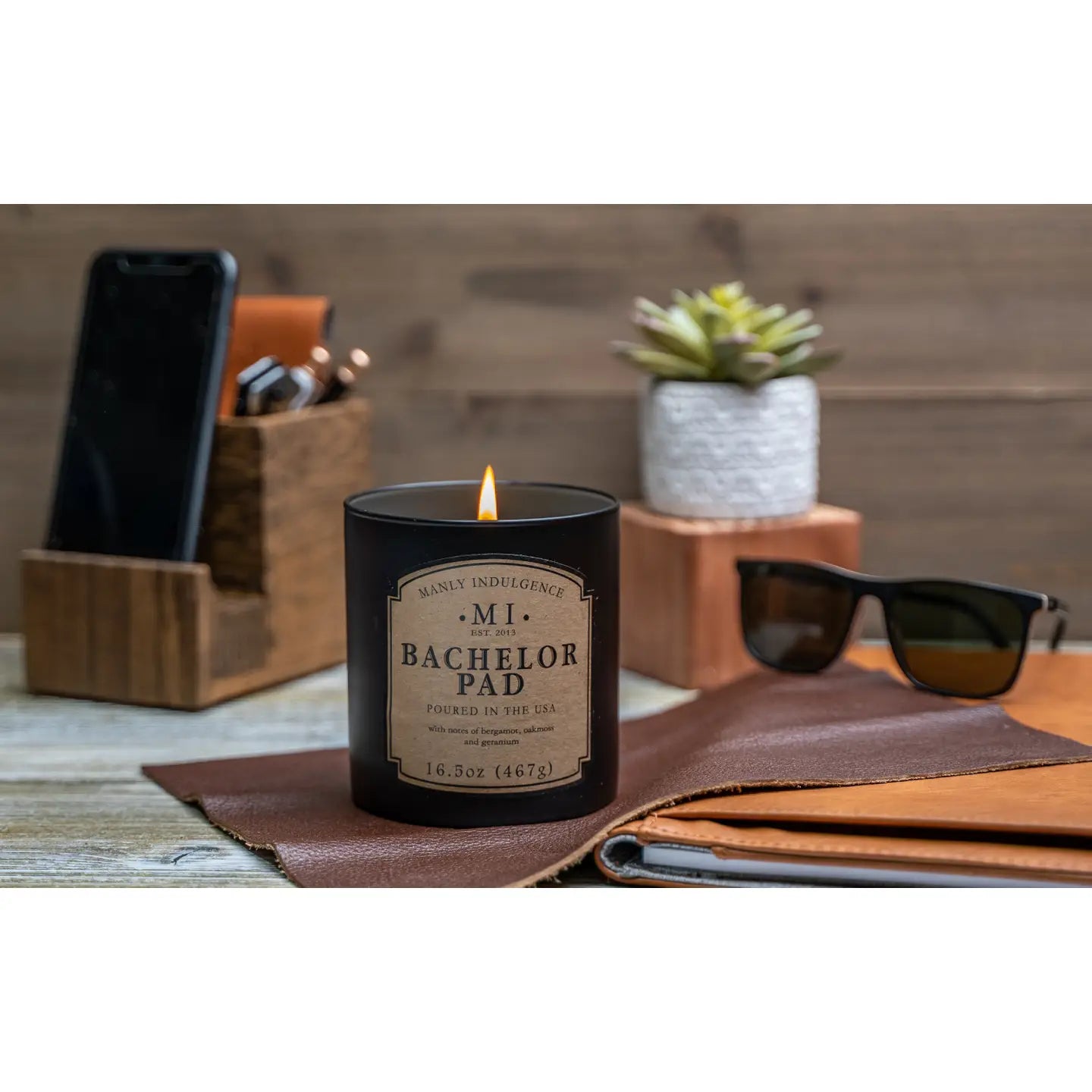 Manly Indulgence Classic Bachelor Pad, Candle 16.5 oz