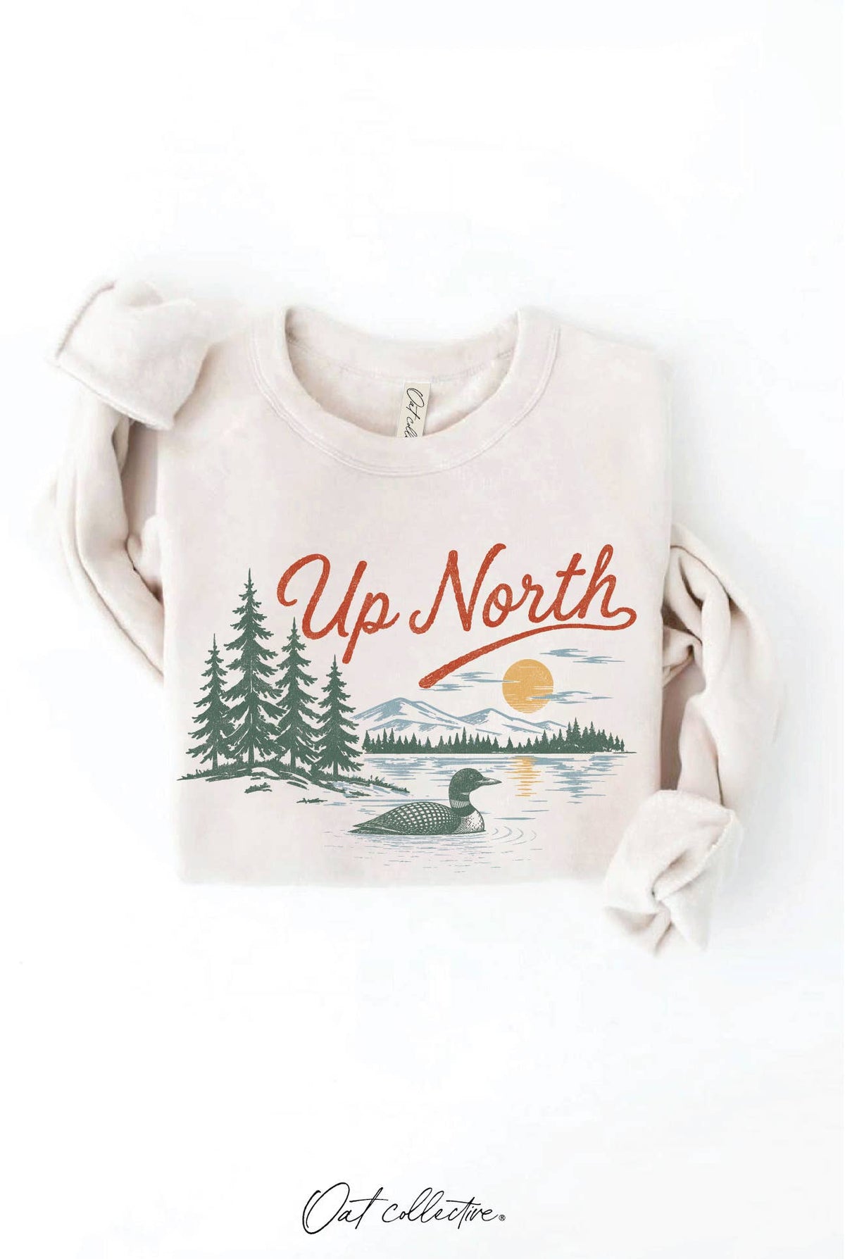 UP NORTH Graphic Sweatshirt