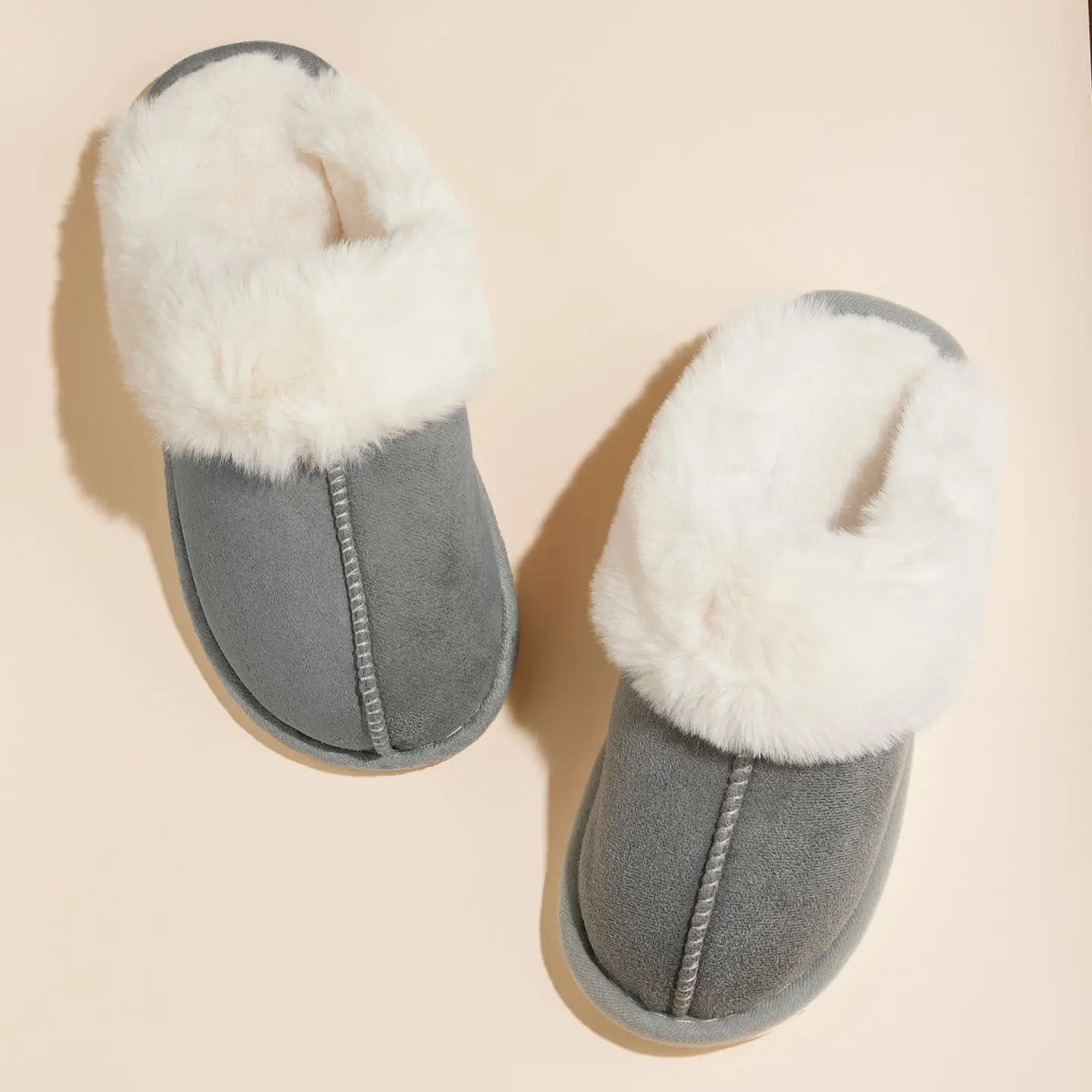 Cozy Faux Fur Lined Slippers