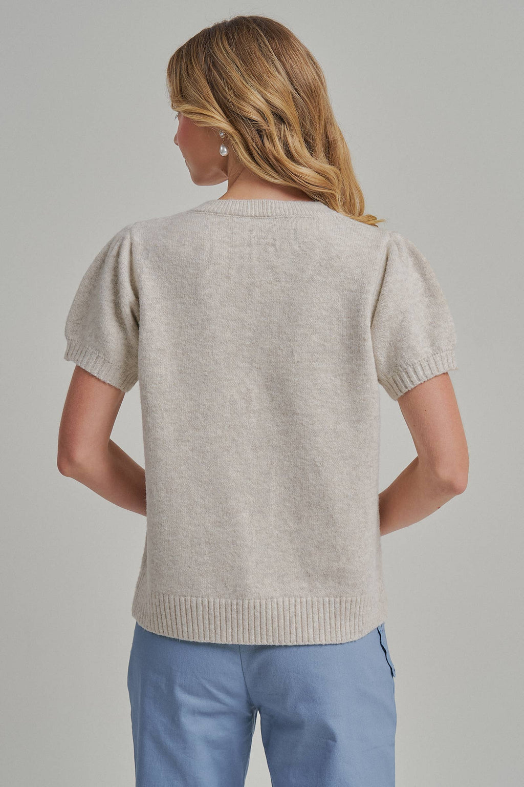 Short Sleeve Relaxed Cardigan