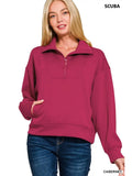 Cabernet Half Zip