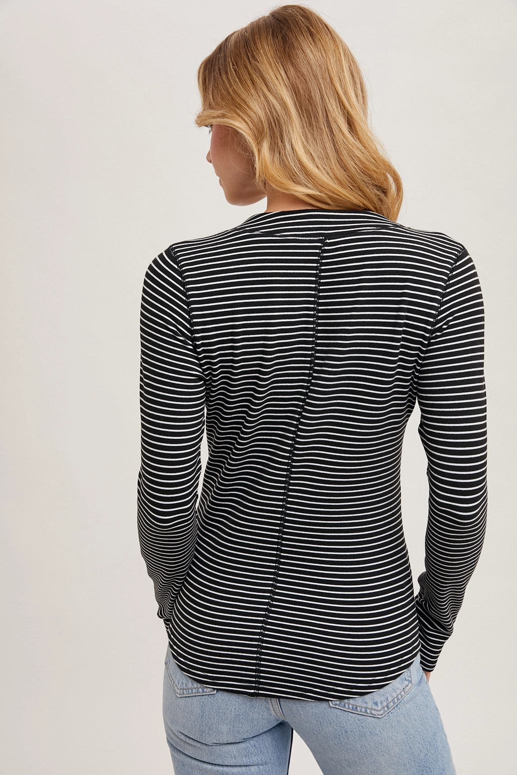 Striped Hanley Snap Button