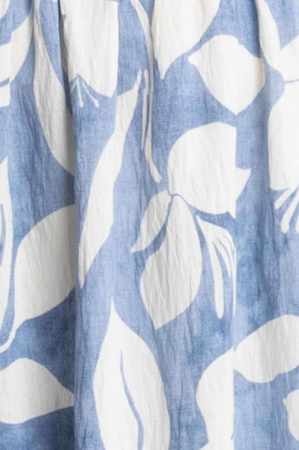 BLUE WILLOW SMOCKED SKIRT