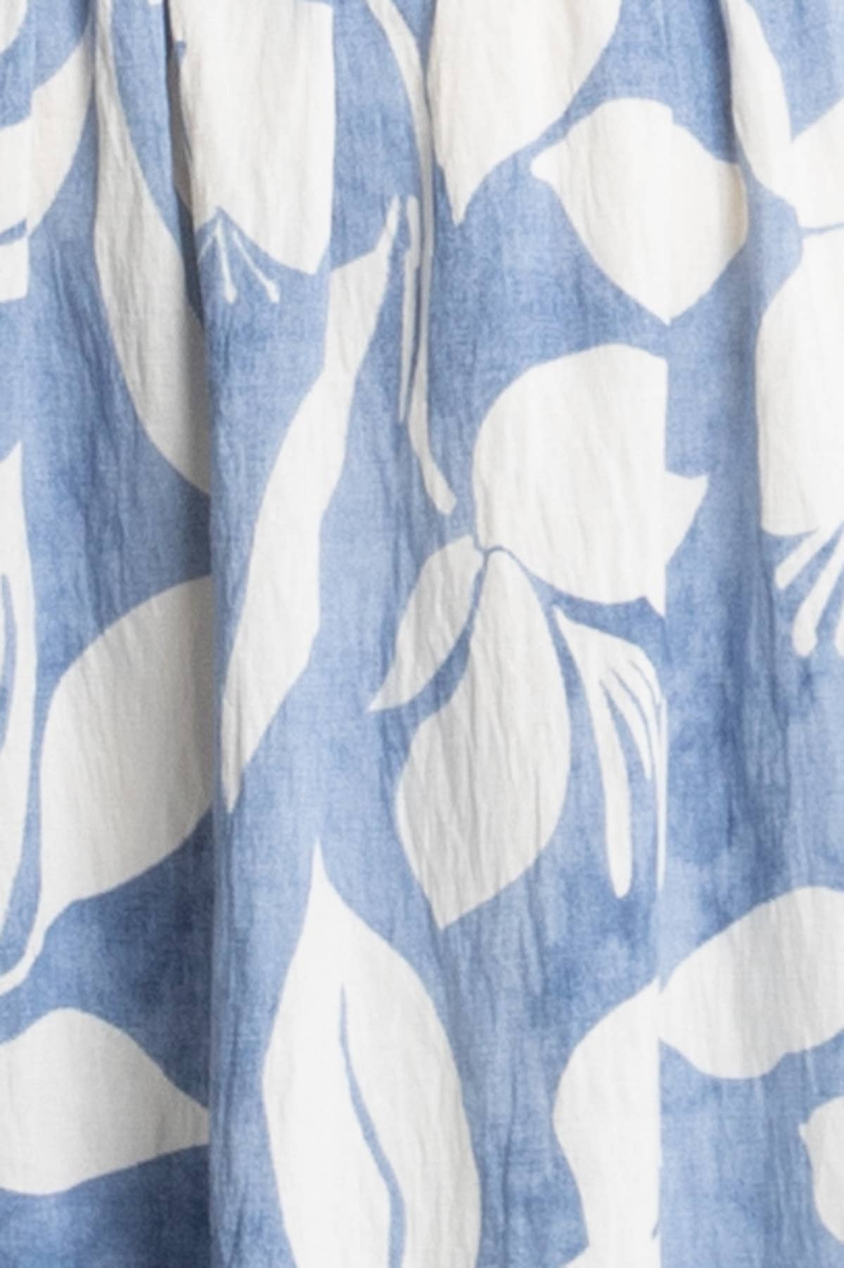 BLUE WILLOW SMOCKED SKIRT