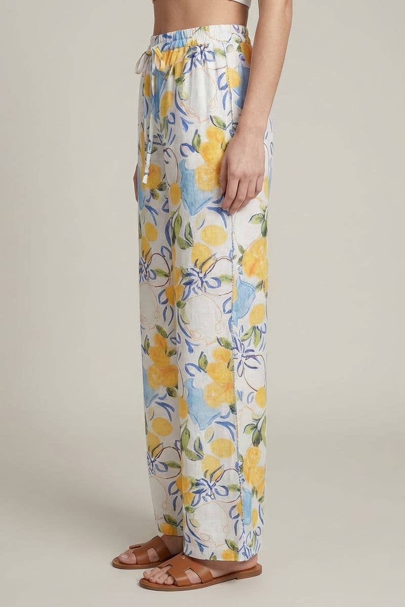 Limoncello Wide Leg Pant