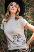 Cowgirl Knit Top