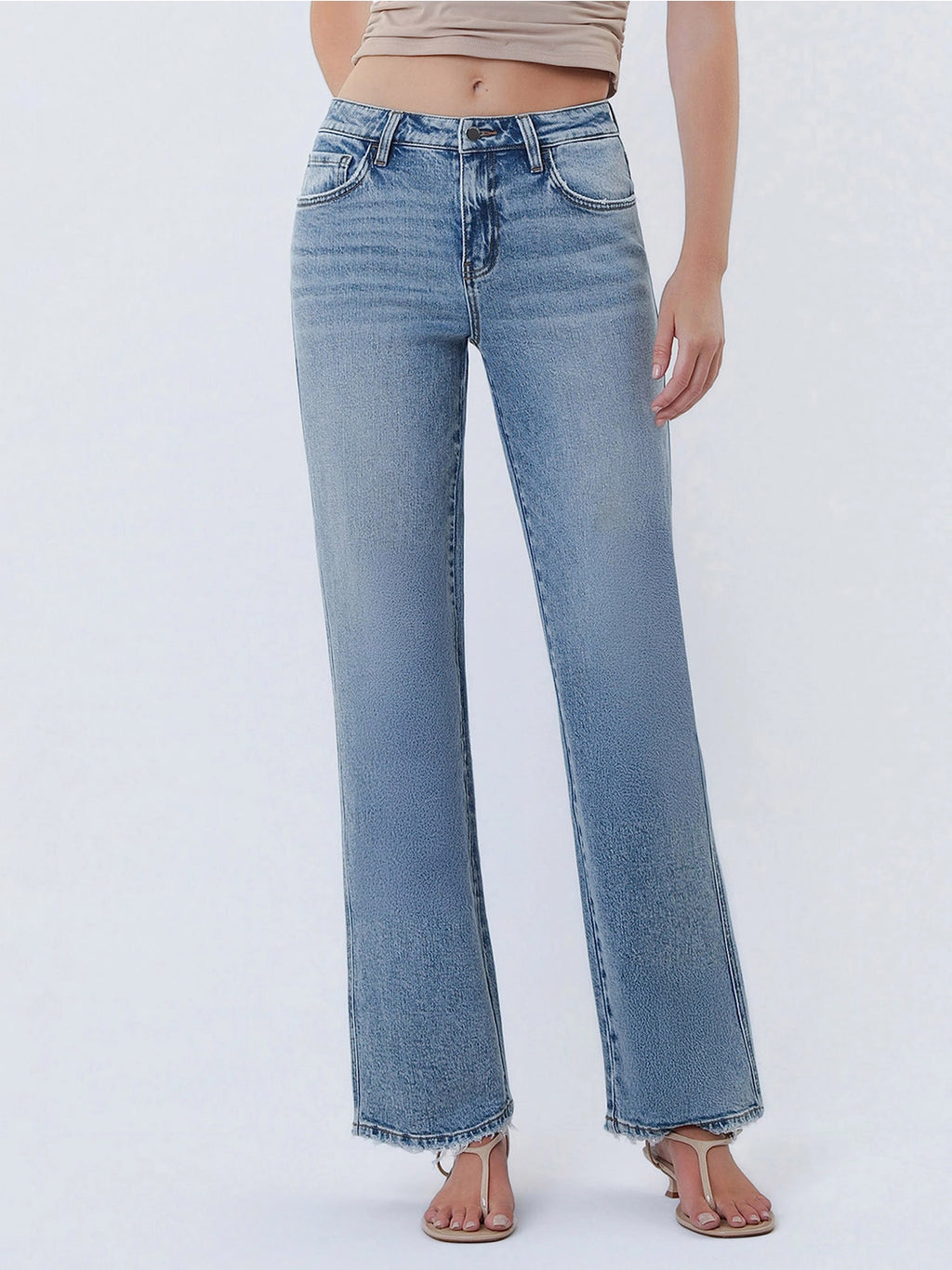 Flying Monkey Mid Rise Jean